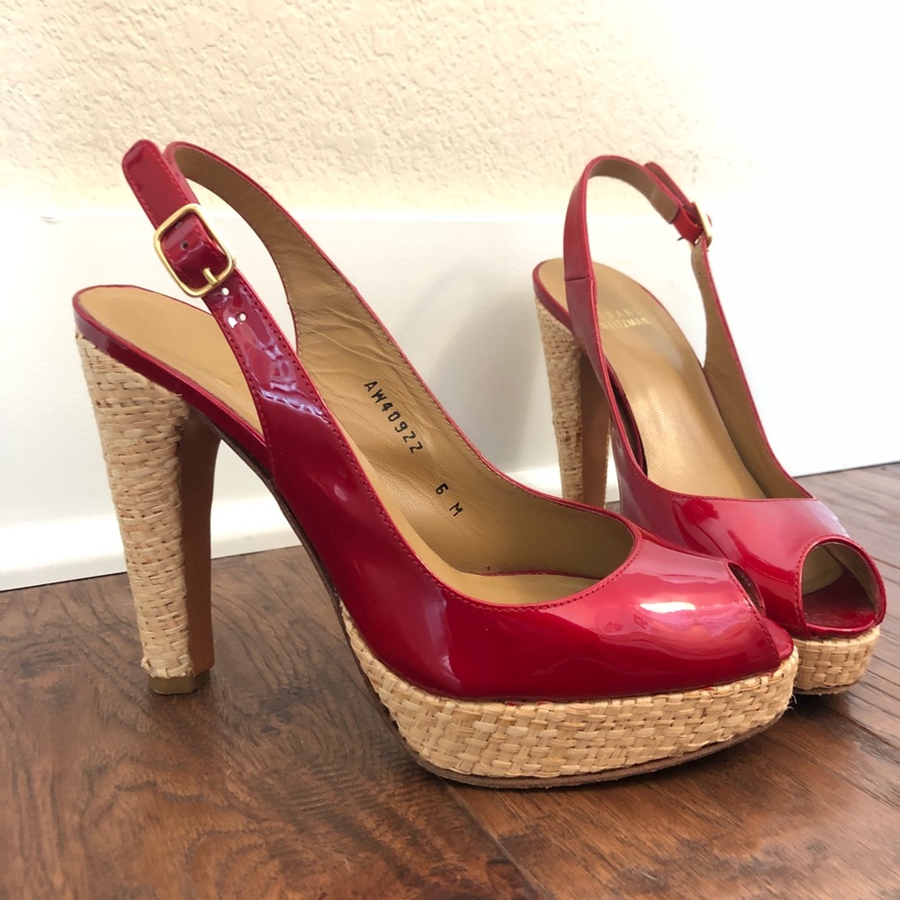 Stuart Weirtzman Red Heels